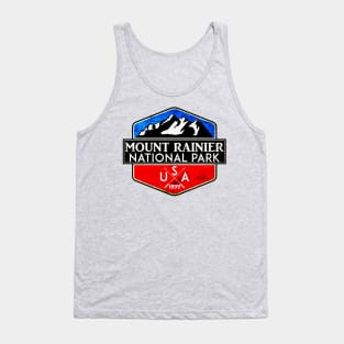 MOUNT RAINIER NATIONAL PARK WASHINGTON 1899 HIKING CAMPING CLIMBING Tank Top